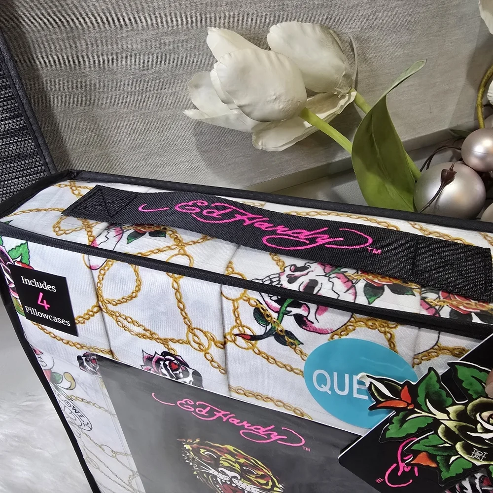 Ed Hardy 6Piece Queen sheets set new